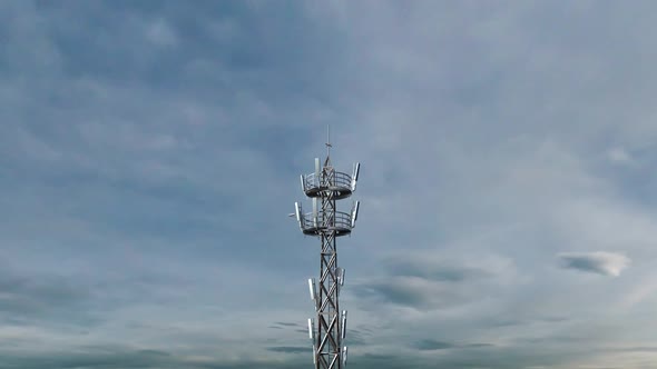 A communication tower
