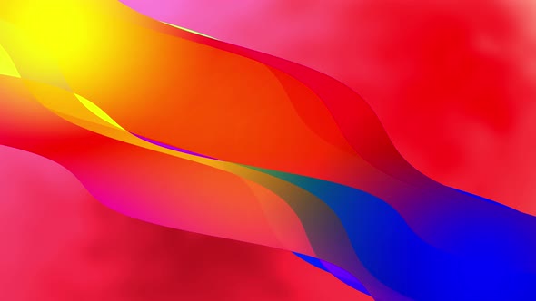 Abstract Liquid Colorful Dynamic Shape Wavy Background.Neon Colors Vibrant