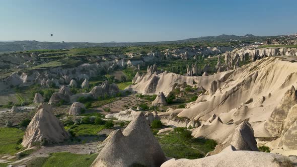 The Cosmic Landscape of Cappadocia aerial view 4 K