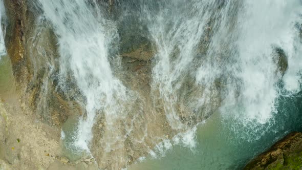 Beautiful Tropical Waterfall Philippines, Cebu