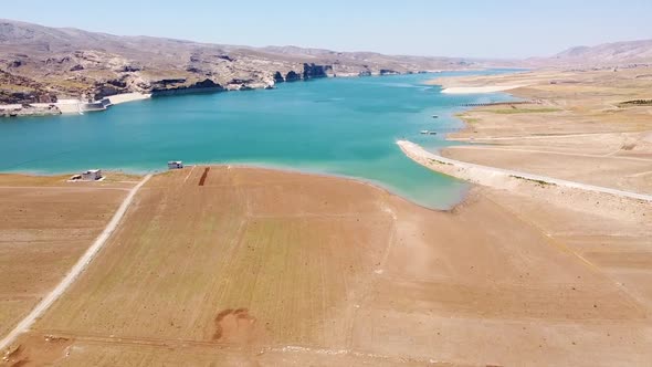 Water Reservoir on The River Tigris