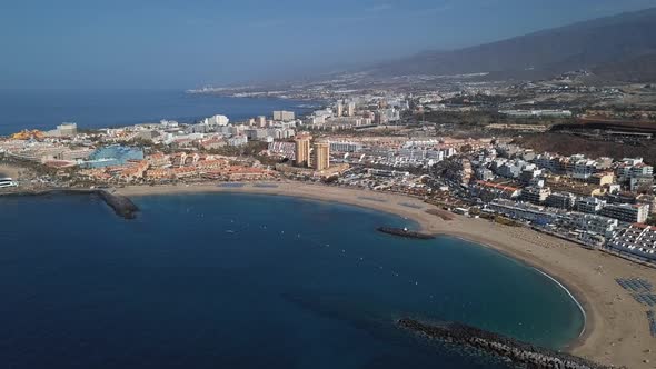 Aerial View of Los Christianos Resort, Tenerife