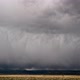 Timelapse of thick clouds raining over the plains in Wyoming during Spring - VideoHive Item for Sale