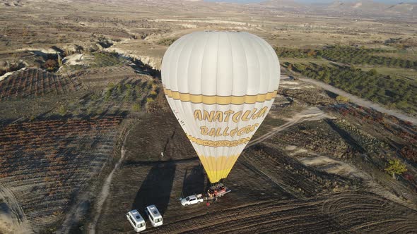 Aerial Hot Air Balloon