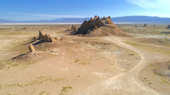 Tombstones, Ridges and Cones - View From Above