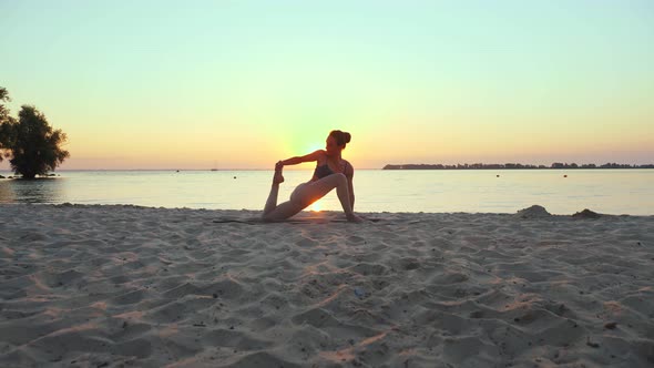 Stretching Outdoors