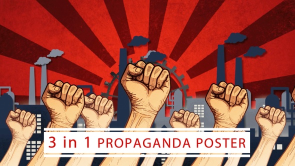 3 In 1 Propaganda Posters