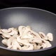 Mushrooms and Chicken Fillets are Fried in a Wok Pan - VideoHive Item for Sale