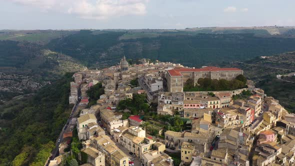 The City of Ragusa Island of Sicily Italy