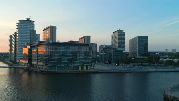 Media City UK District in Manchester  Travel Photography