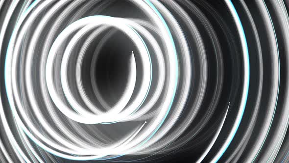 Spiral Glow Lines