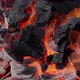 The close-up of the burning coals inside grill. Summer barbecue - VideoHive Item for Sale