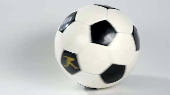 Football Soccer Ball Isolated on a White Background