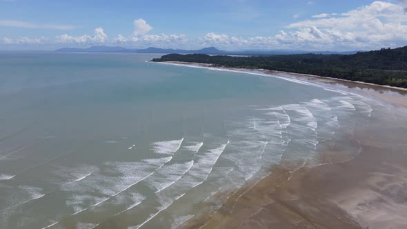 The Beaches at the most southern part of Borneo Island