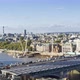 Center of London, Roofs of Buildings on the North Bank and Blackfriars Bridges - VideoHive Item for Sale