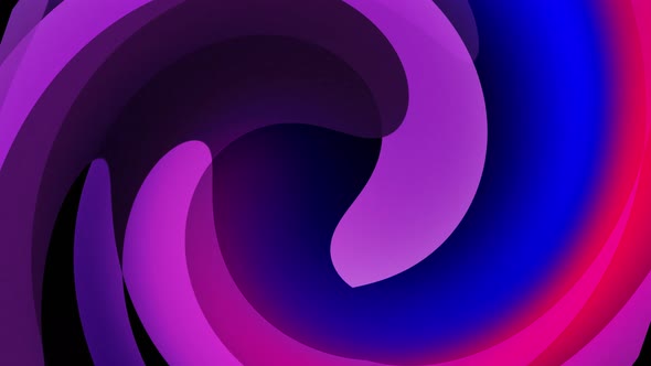 4K Video Animation. Abstract background with circular movement. Abstract animated loop background.