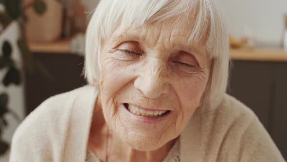 Portrait of Smiling Senior Woman