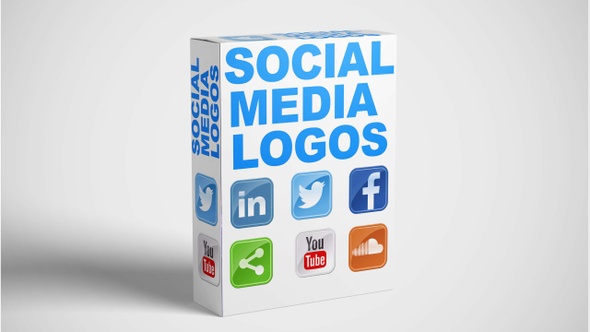 Particles Social Media Logos