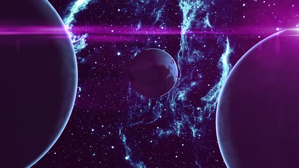 Three Planets in Outer Space