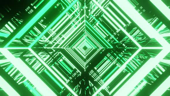 Emerald Jail Background For Party Or Music Vj Loop 4K