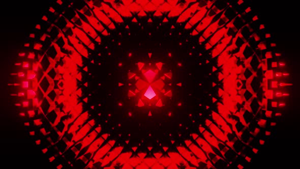 Red Background For Party Equalizer Wave Vj Loop HD