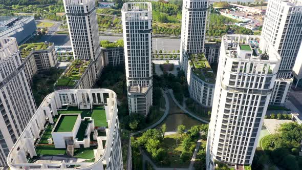 Nanjing City, Jiangsu Province, urban construction landscape