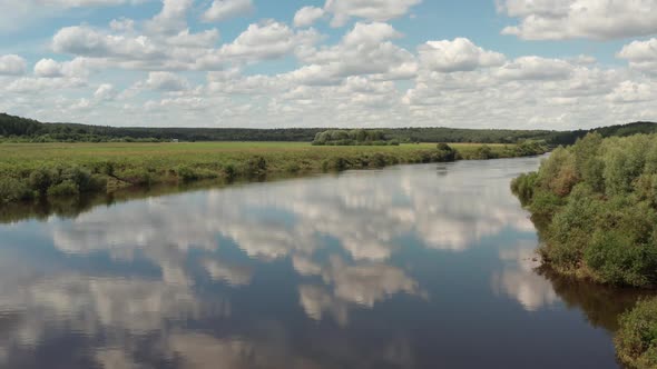 The Oka River in the Kaluga Region