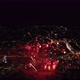 Beautiful Festive Fireworks Against the Dark Sky Late at Night - VideoHive Item for Sale