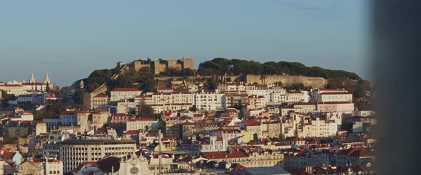 Scenic view of the ancient fortress