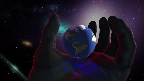 3d Metaverse earth