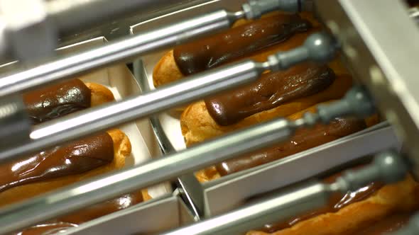 Boxes with Chocolate Eclairs