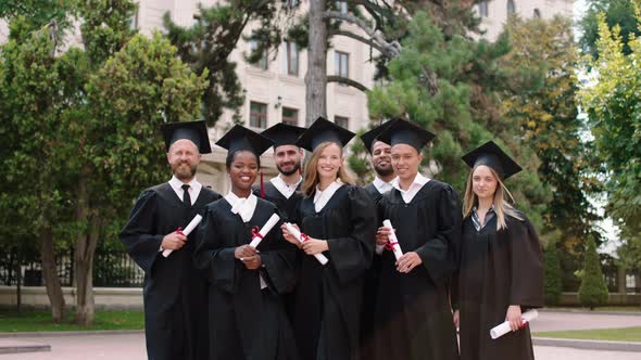 Multiethnic Graduates Students in the Modern