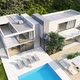 Aerial View Of Big Contemporary Villa - VideoHive Item for Sale