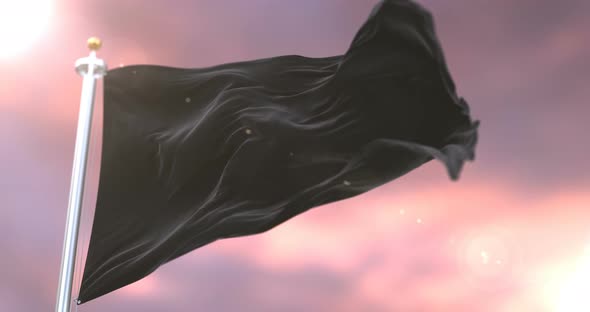 Black Flag at Sunset