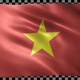 Vietnam waving flag looped - VideoHive Item for Sale