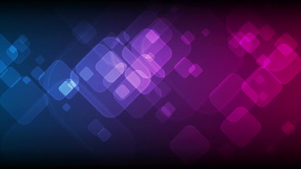 Blue Purple Abstract Geometric Squares alt