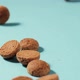 Scattered traditional dutch cookies kruidnoten gingersnaps - VideoHive Item for Sale