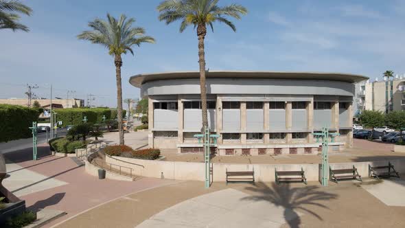 Old Culture Center At Netivot City, Israel