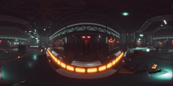 Vr360 View of Spaceship Interior alt