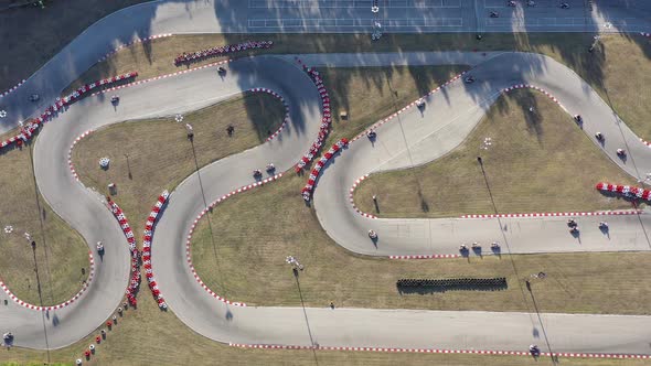 Karting Competition On The Track In Haskovo In Bulgaria 6