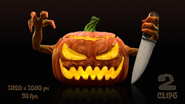 Halloween Pumpkin Logo