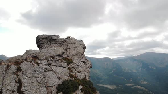 High Rocky Mountain Peak