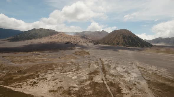 Active Volcano Crater