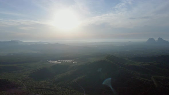 Calm Mountain in the Morning, Perlis Malaysia