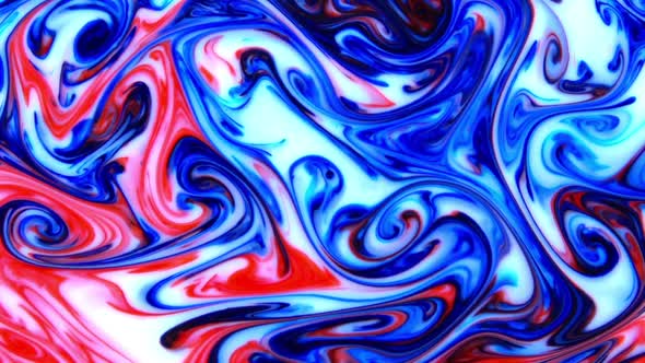 Abstract Colorful Sacral Liquid Waves Texture 724