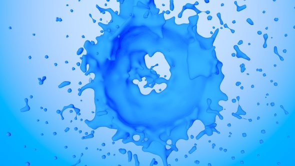 Circle Blue Color Splash alt