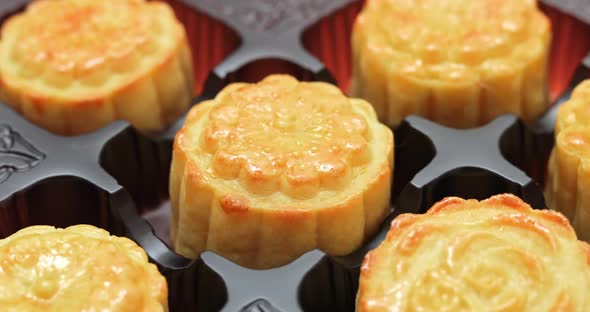 Traditional chinese moon cake