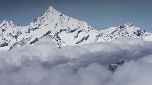 Matterhorn alps switzerland mountains snow peaks ski timelapse