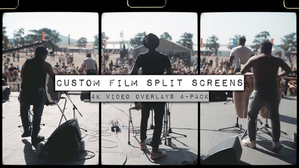 Custom Film Split Screens (4-Pack)