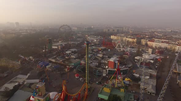 Aerial of Prater